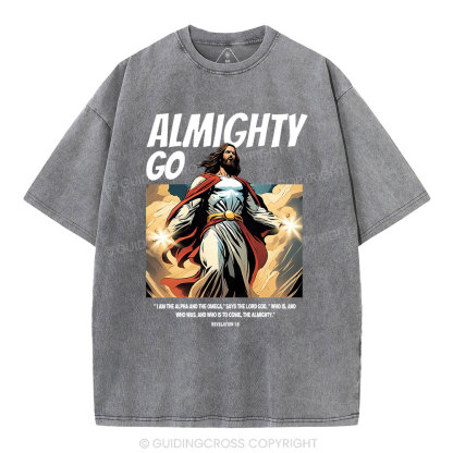 Says The Lord God Christian Washed T-Shirt