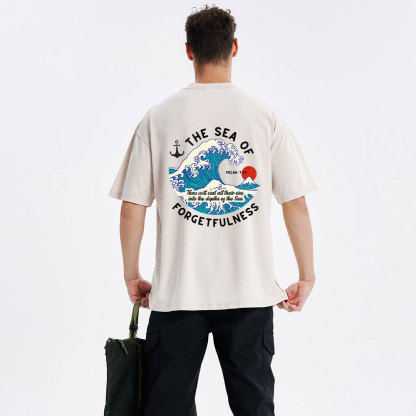 Sea Of Forgetfulness Christian Washed T-Shirt