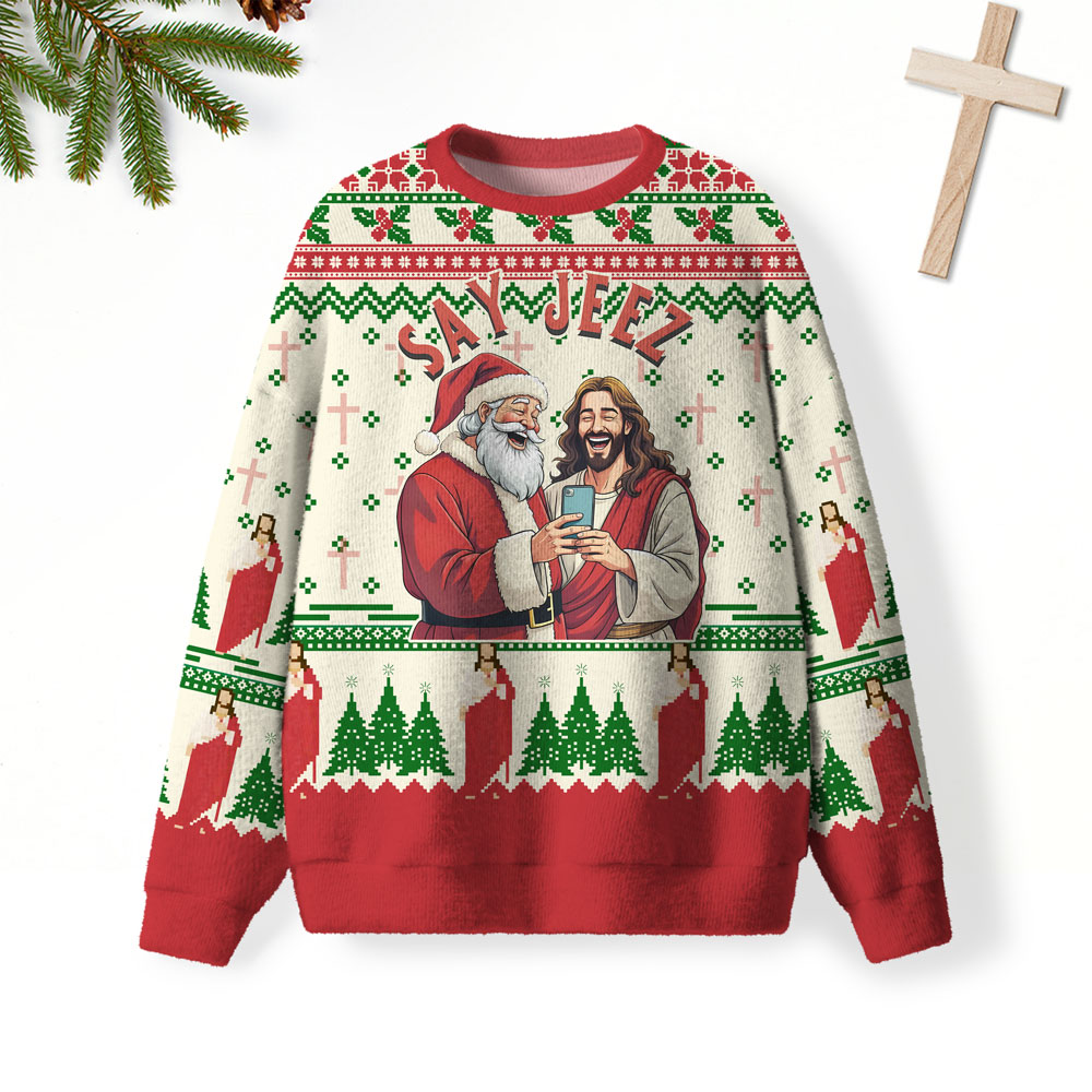 See Jeez Christian Lightweight Sweater