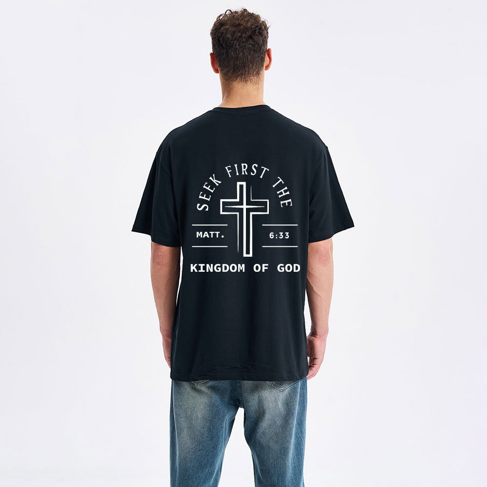Seek First The Kingdom Of God Christian Classic T-Shirt