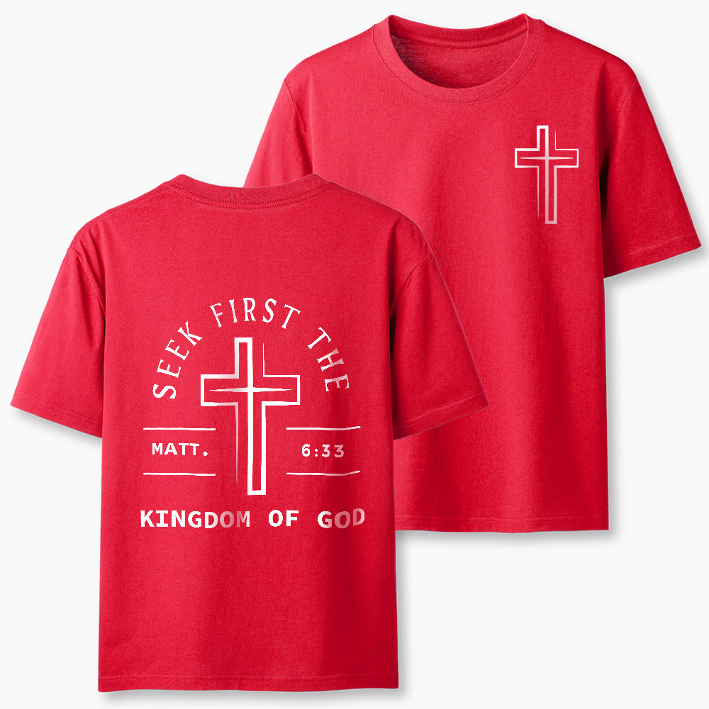 Seek First The Kingdom Of God Christian Classic T-Shirt
