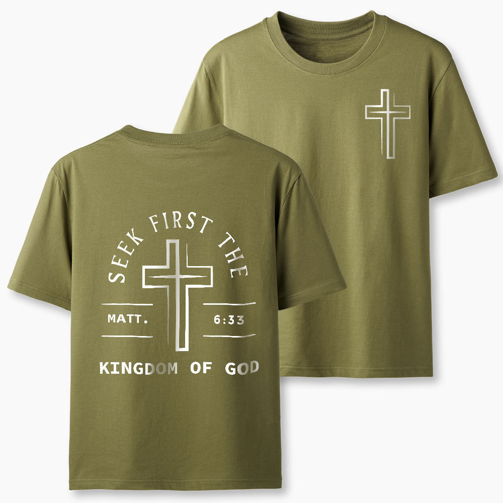 Seek First The Kingdom Of God Christian Classic T-Shirt