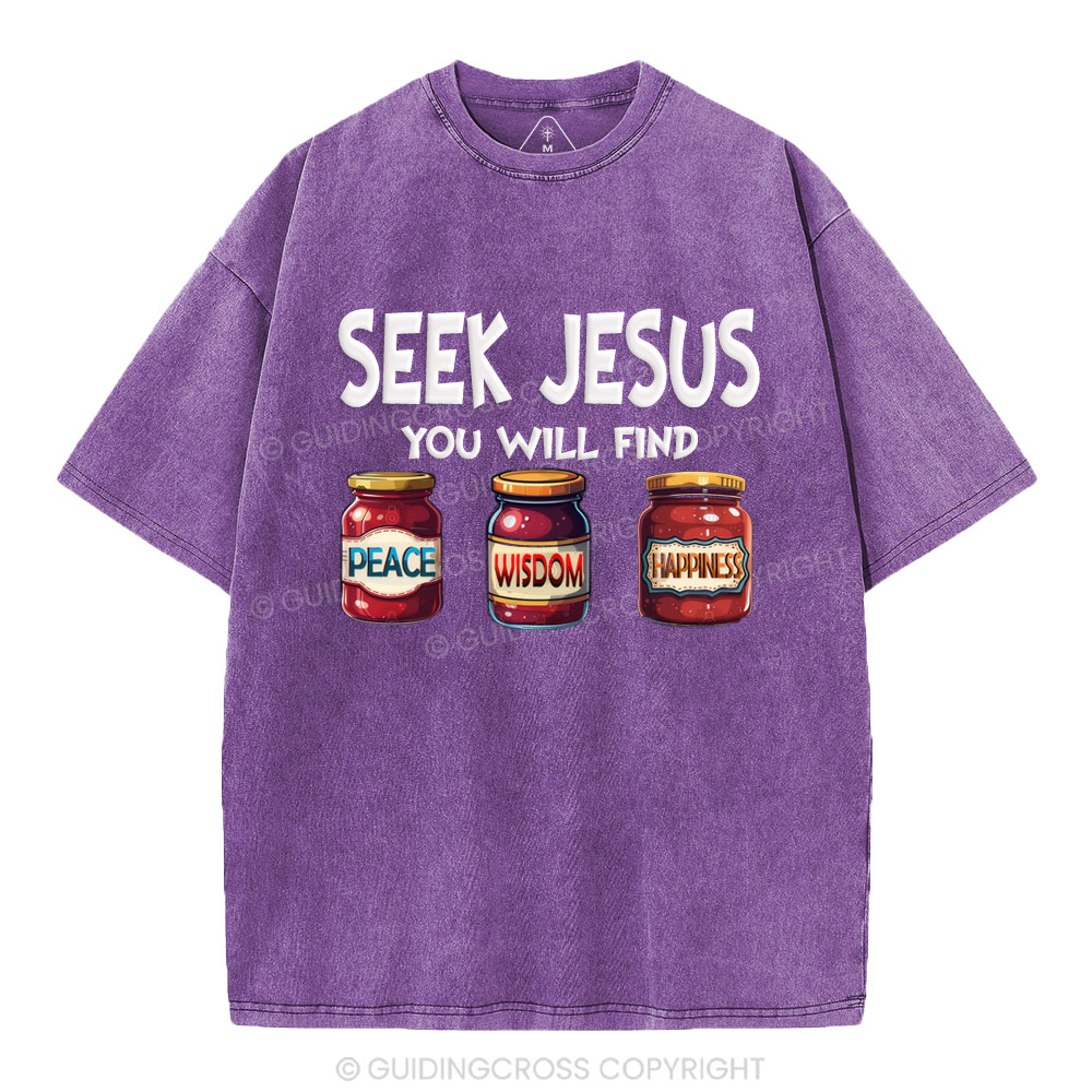 New-Sample Christian Washed T-Shirt Sale - GuidingCross