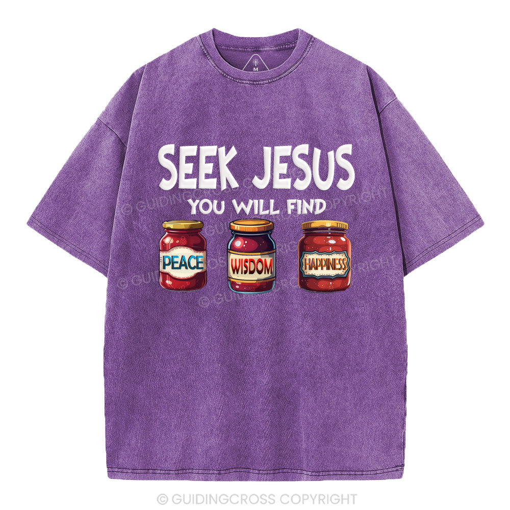 New-Sample Christian Washed T-Shirt Sale - GuidingCross