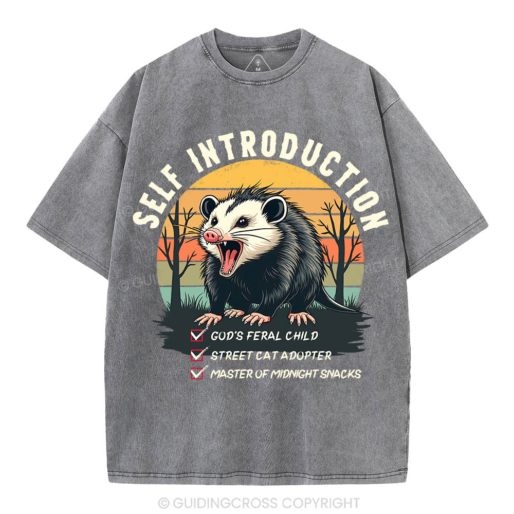 God Is Great Trash Kittens Are Good And Life Is Crazy Christian Washed T-Shirt Sale - GuidingCross