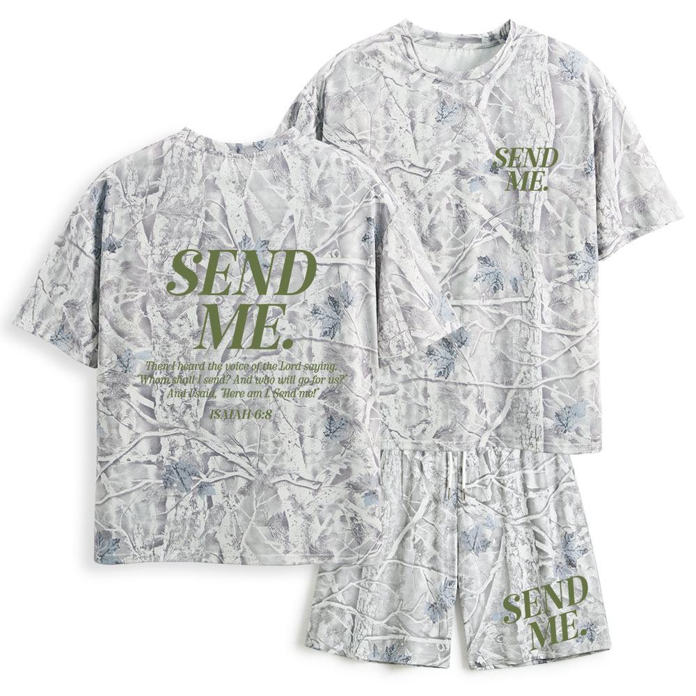 Send Me Christian Camo T-Shirt & Shorts
