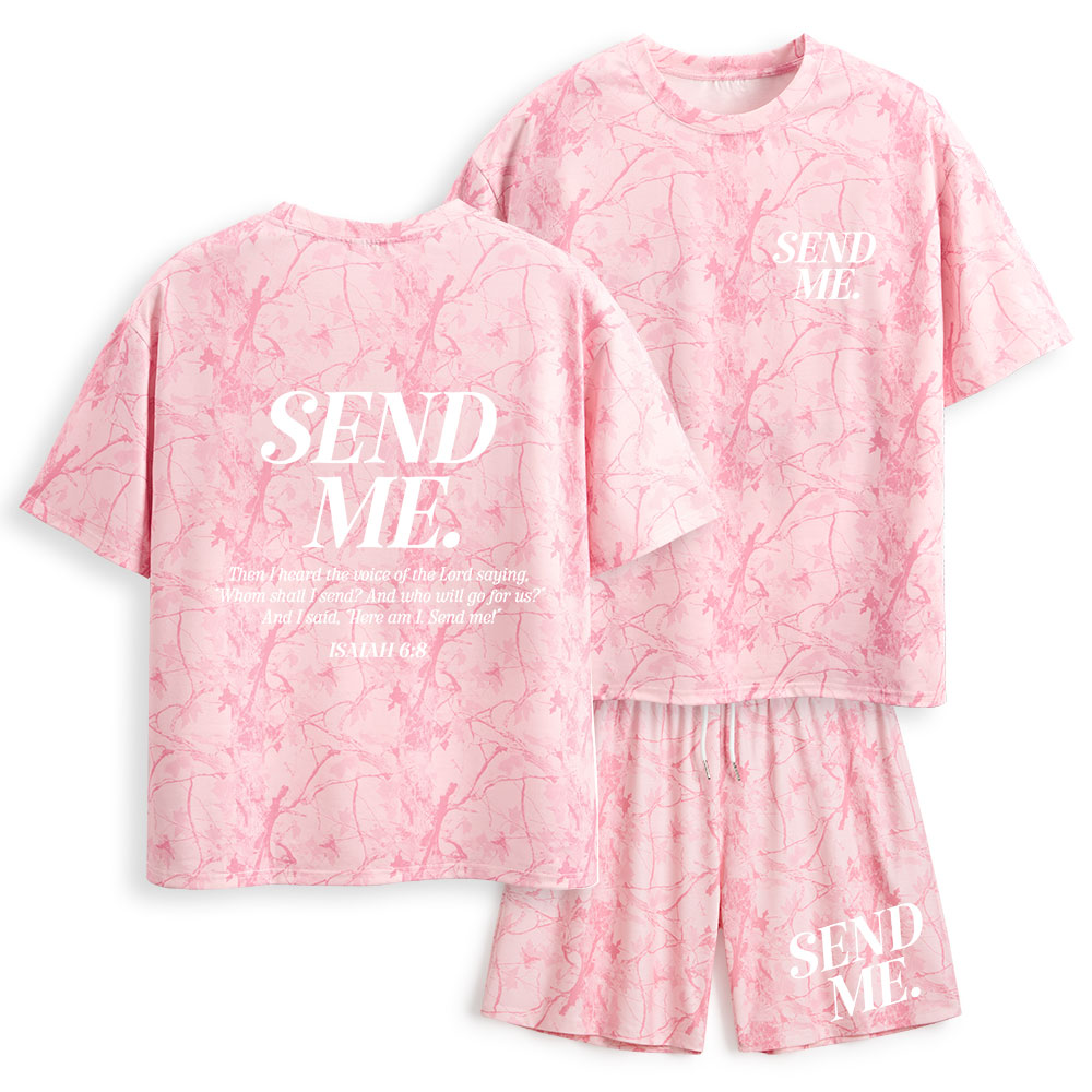 Send Me Christian Camo T-Shirt & Shorts
