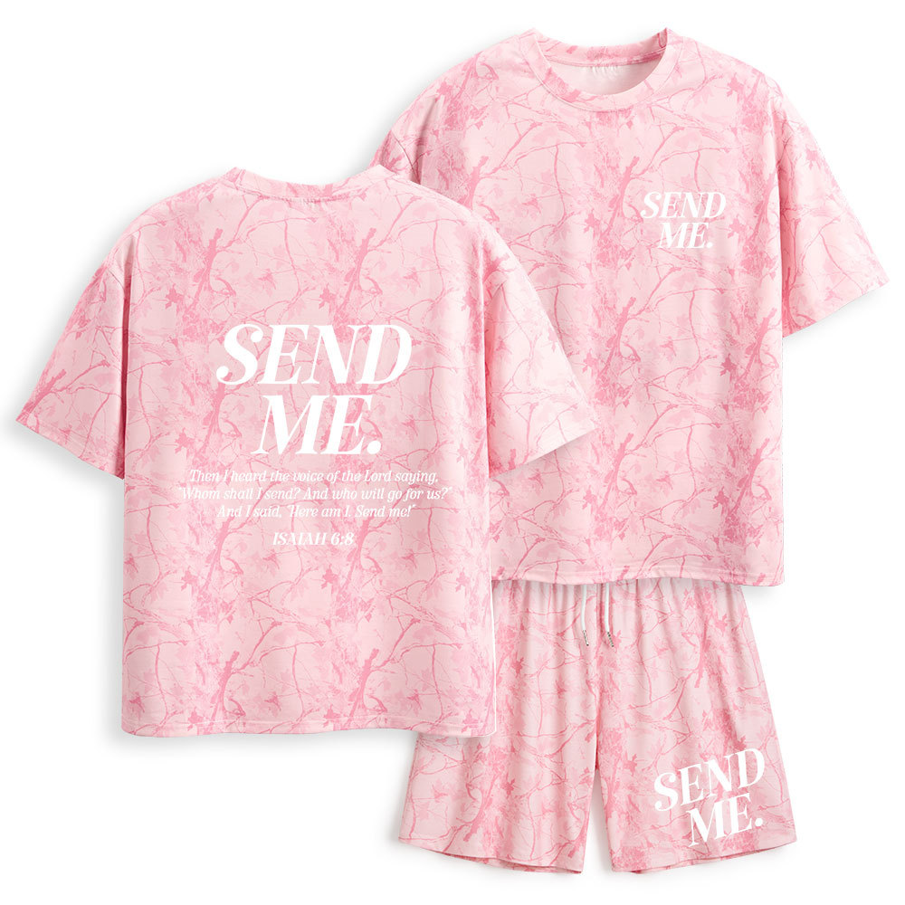 Send Me Christian Camo T-Shirt & Shorts