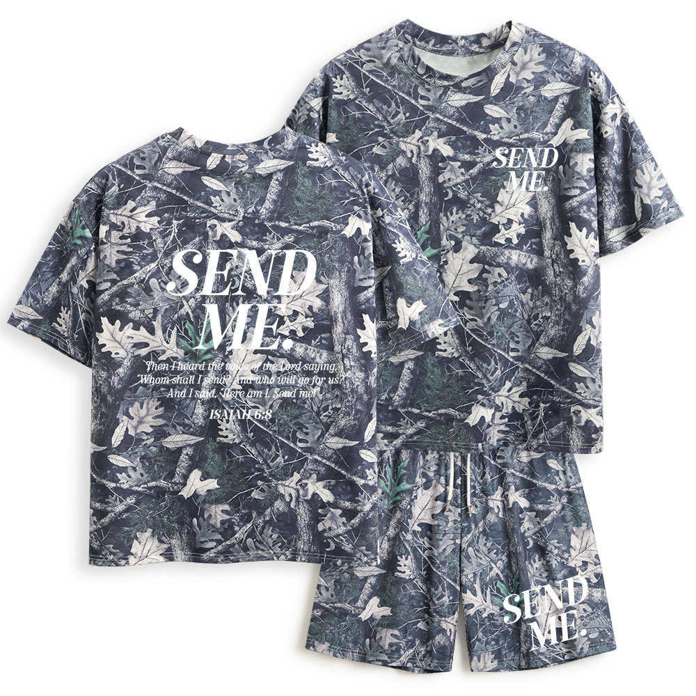 Send Me Christian Camo T-Shirt & Shorts