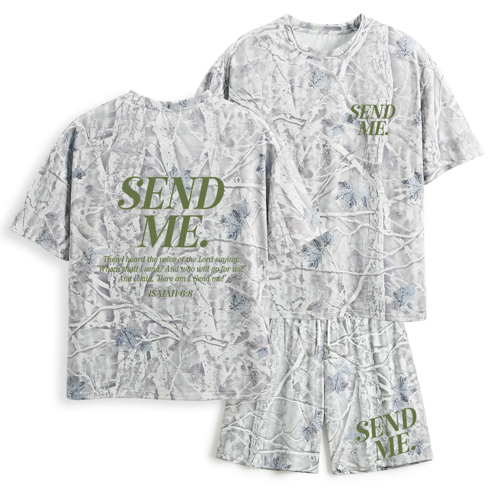Sample --- Christian Camo T-Shirt & Shorts