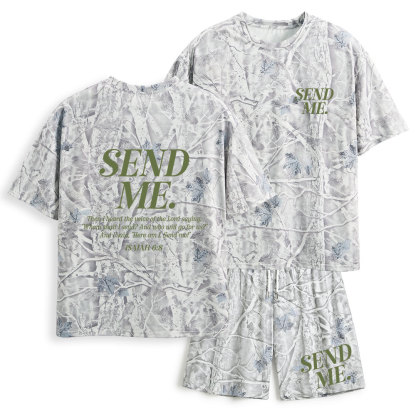 Send Me Christian Camo T-Shirt & Shorts