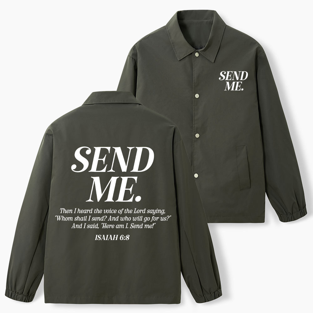 Send Me Christian Coach Jacket