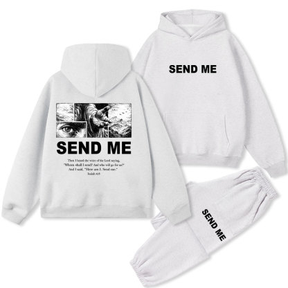 Send Me Christian Fleece Hoodie Set