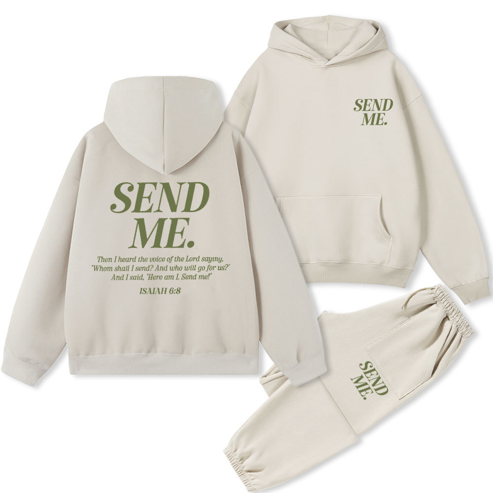Send Me Christian Hoodie Set
