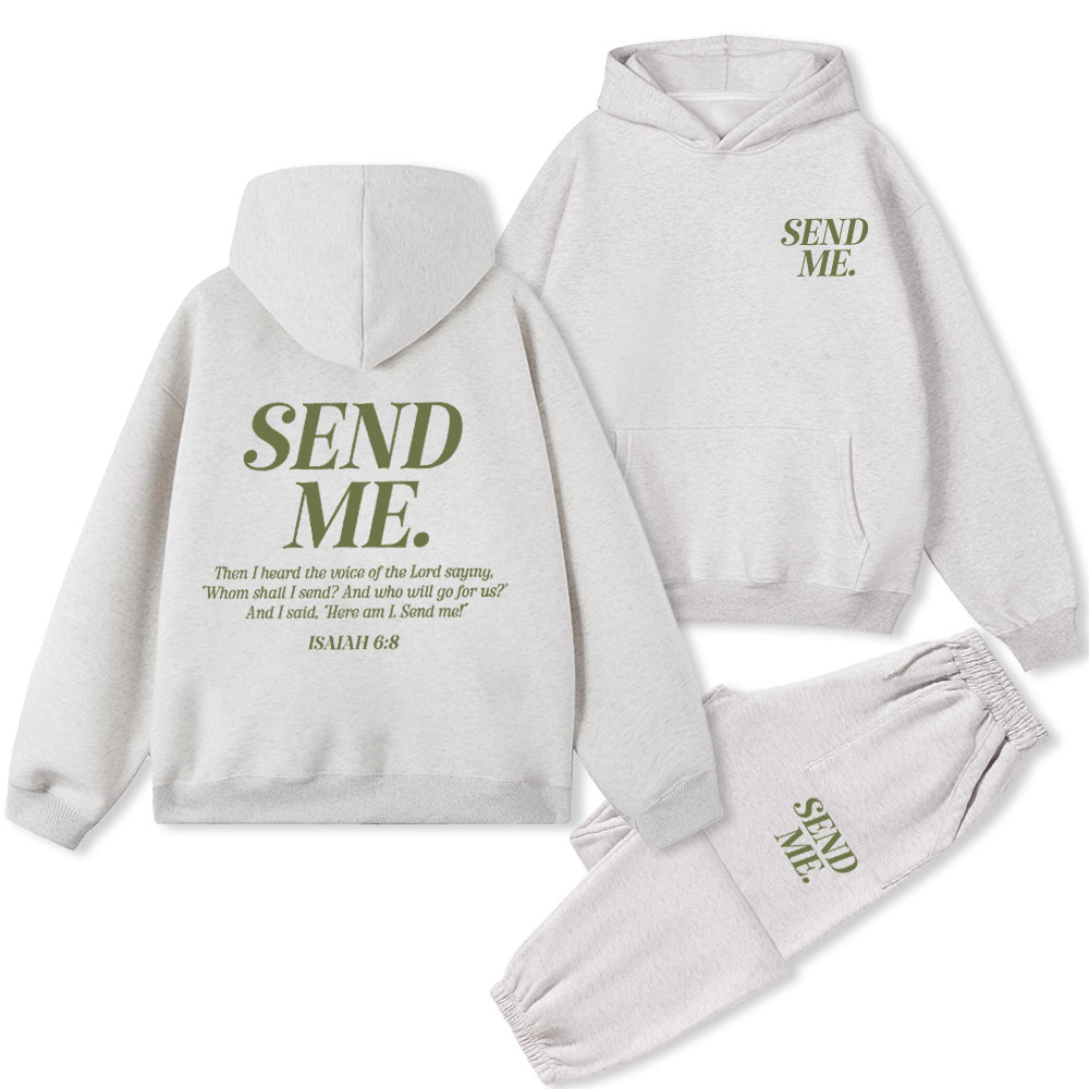 Send Me Christian Hoodie Set