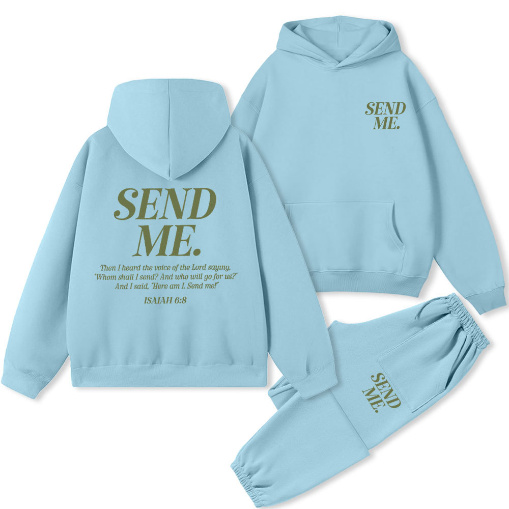 Send Me Christian Hoodie Set