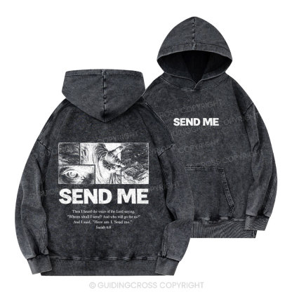 Send Me Christian Washed Hoodie 