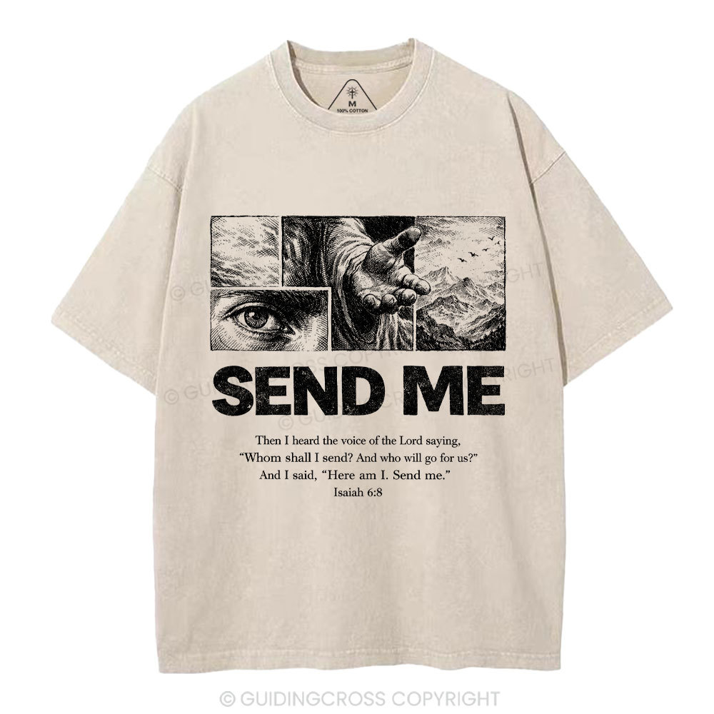 New-Sample Christian Washed T-Shirt Sale - GuidingCross