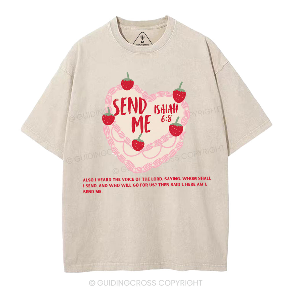 Send Me Christian Washed T-Shirt