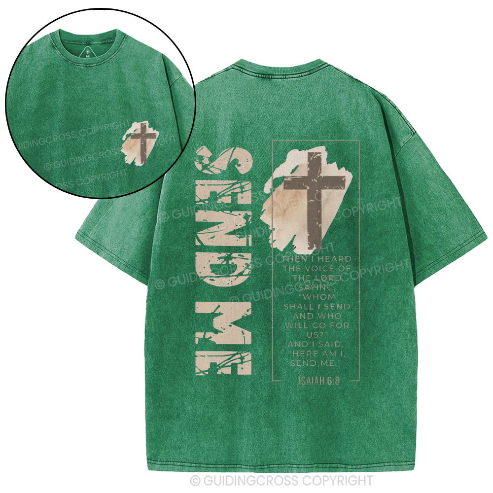 Send Me Christian Washed T-Shirt