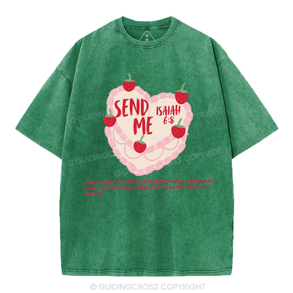 Send Me Christian Washed T-Shirt