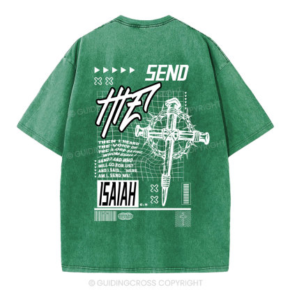 Send Me Christian Washed T-Shirt