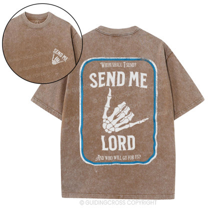 Send Me Christian Washed T-Shirt
