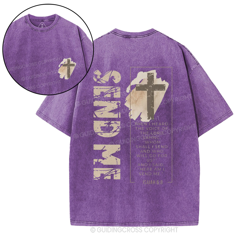 Send Me Christian Washed T-Shirt