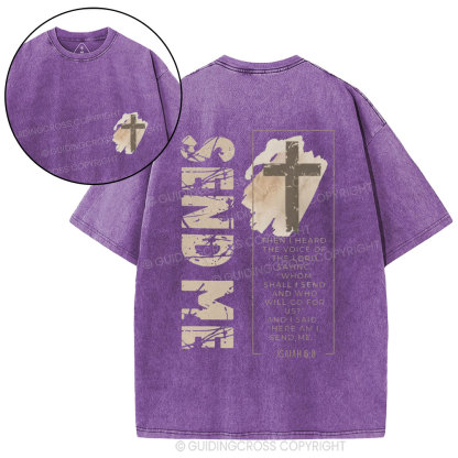 Send Me Christian Washed T-Shirt