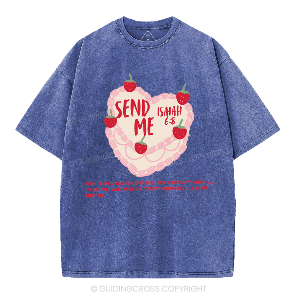 Send Me Christian Washed T-Shirt