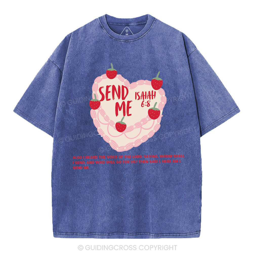 Send Me Christian Washed T-Shirt