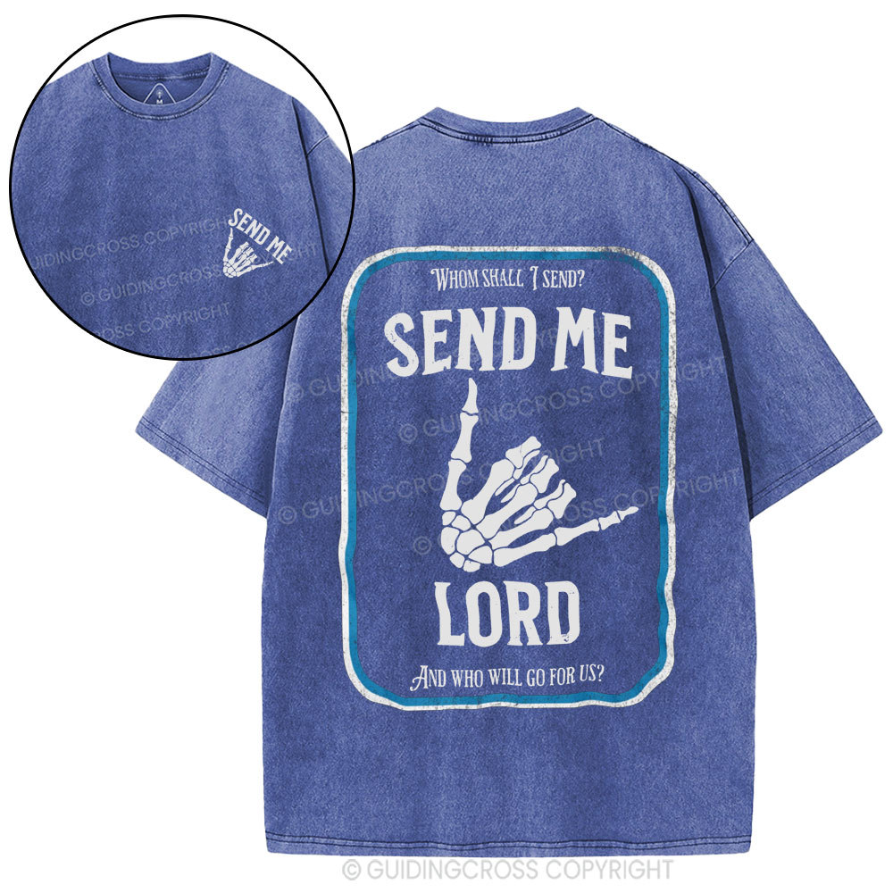 Send Me Christian Washed T-Shirt