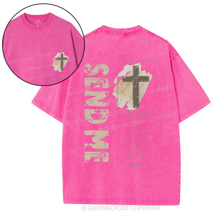 Send Me Christian Washed T-Shirt