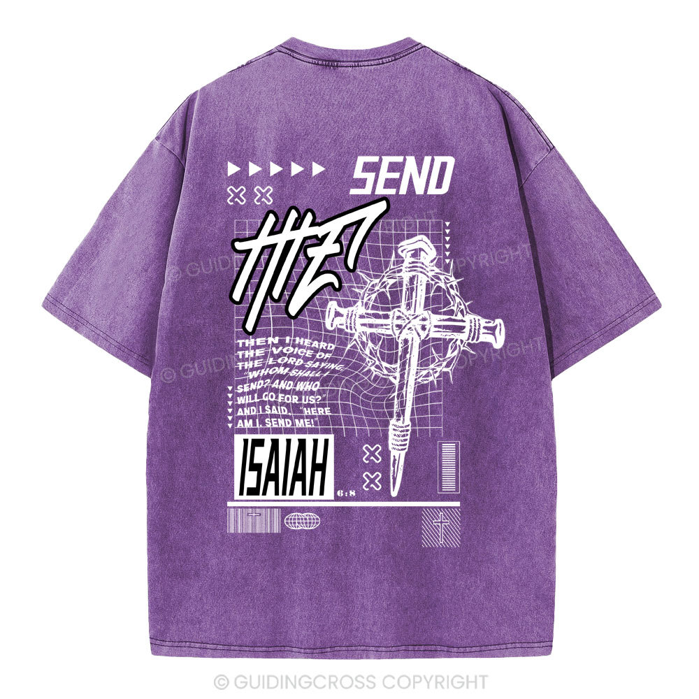 Send Me Christian Washed T-Shirt