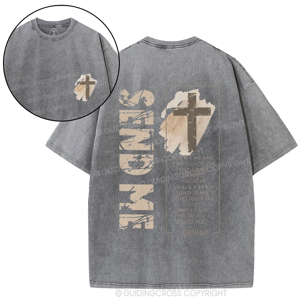 Send Me Christian Washed T-Shirt