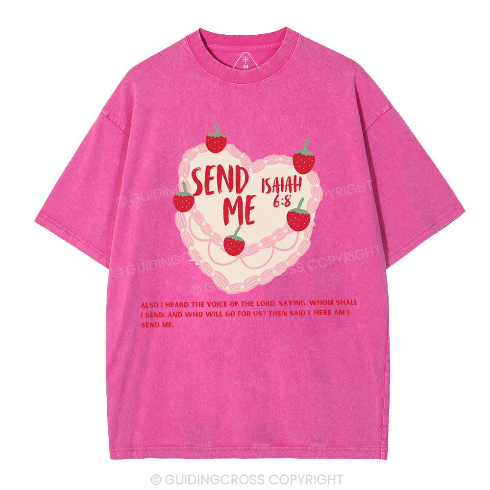 Send Me Christian Washed T-Shirt