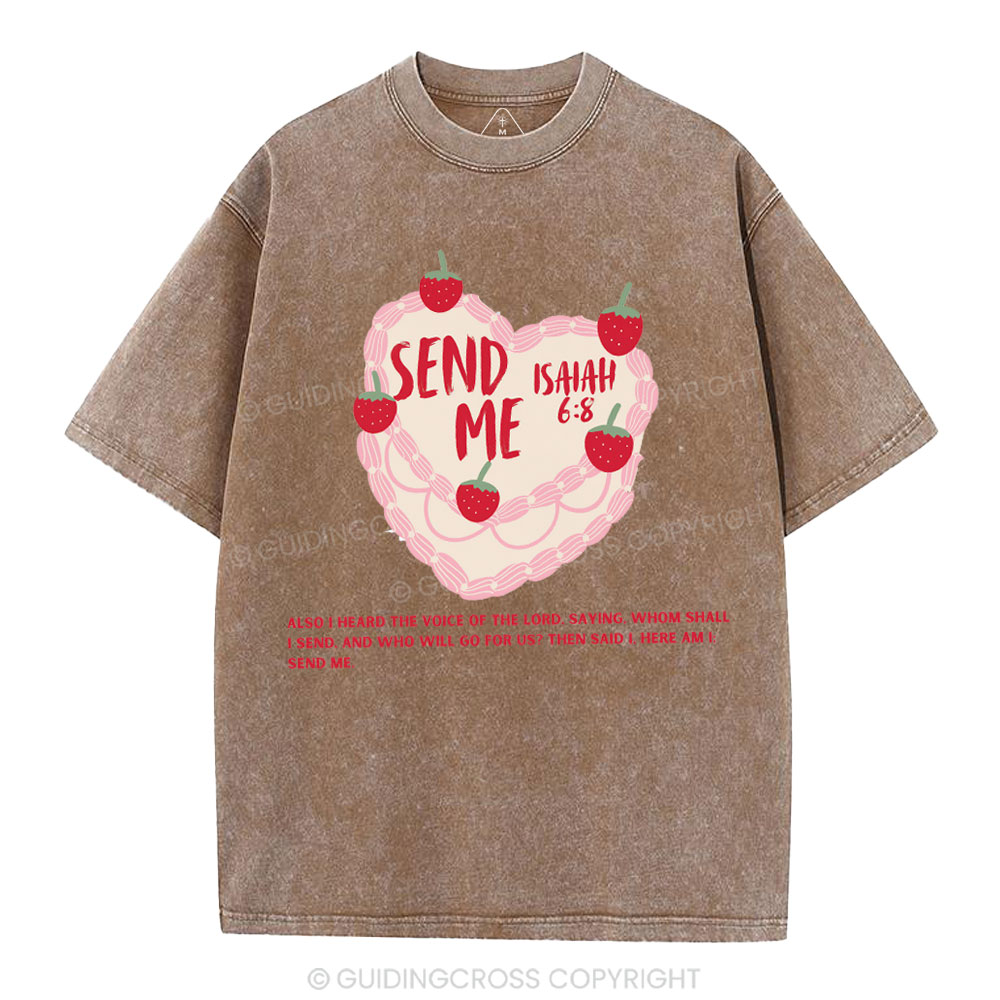 Send Me Christian Washed T-Shirt