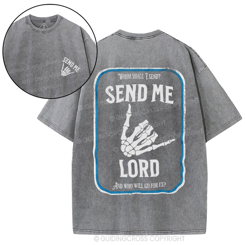 Send Me Christian Washed T-Shirt