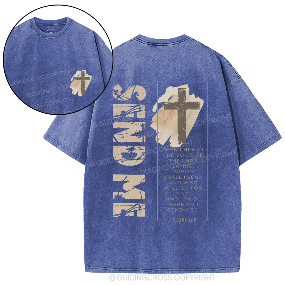 Send Me Christian Washed T-Shirt