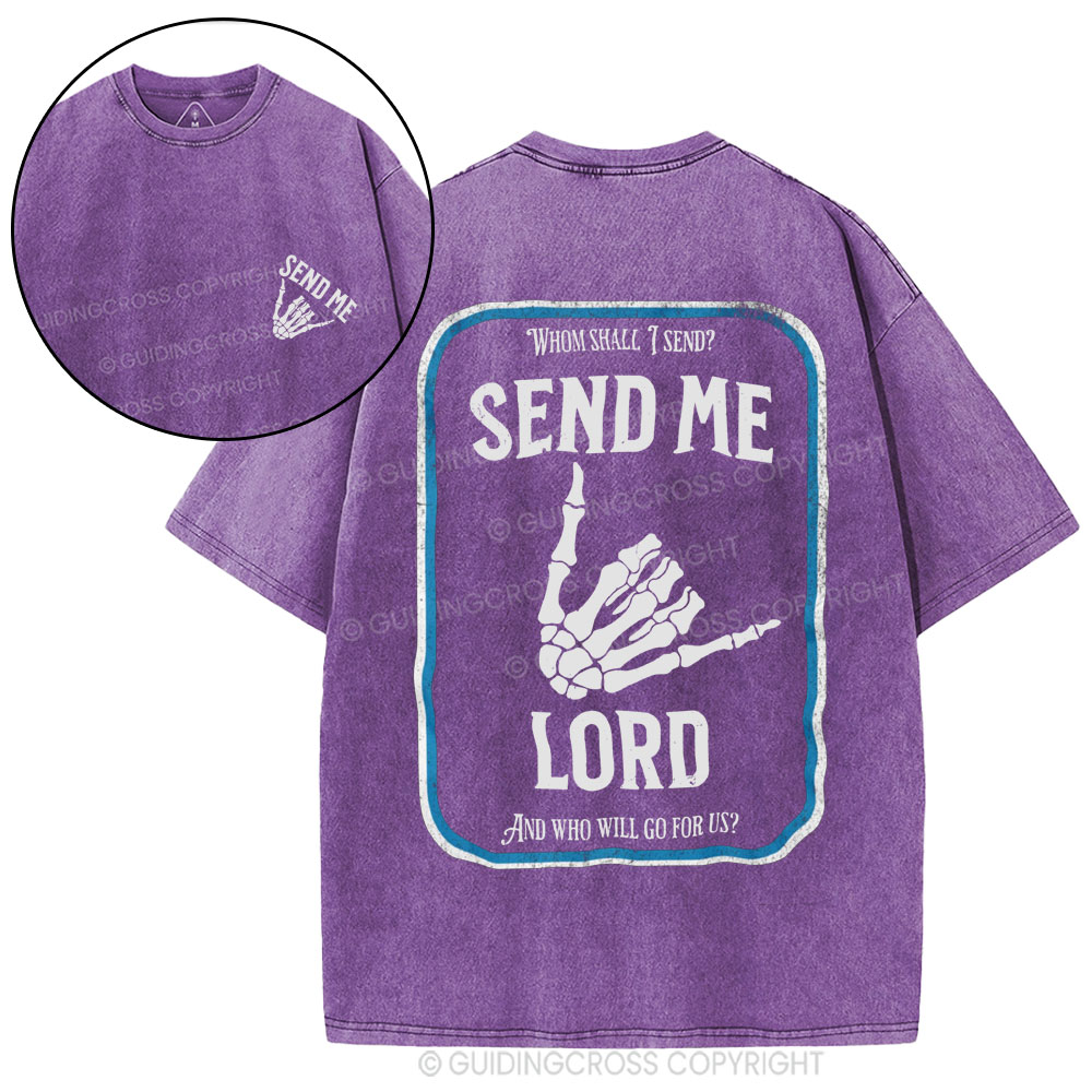 Send Me Christian Washed T-Shirt