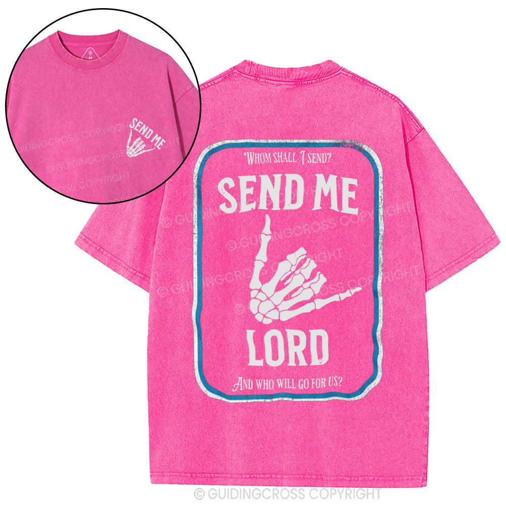 Send Me Christian Washed T-Shirt