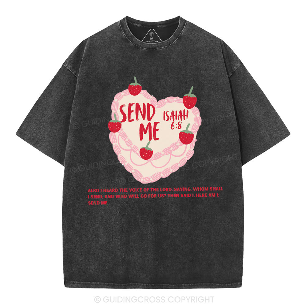 Send Me Christian Washed T-Shirt