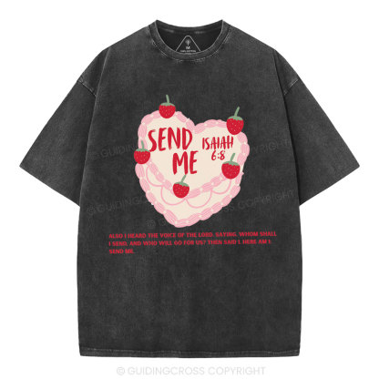 Send Me Christian Washed T-Shirt