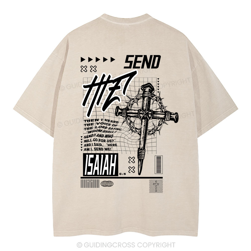 Send Me Christian Washed T-Shirt