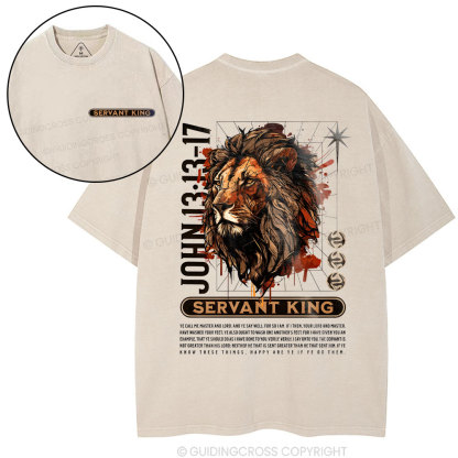 Servant King Christian Washed T-Shirt