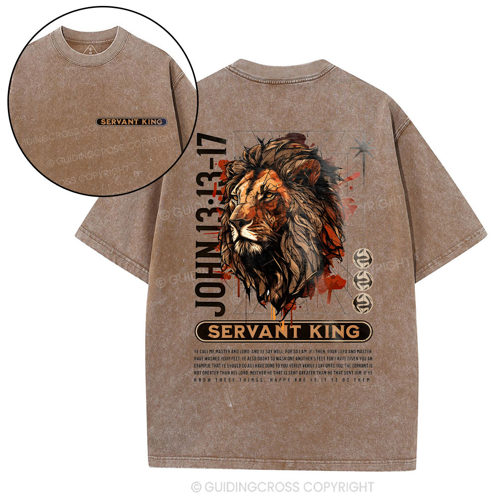 Servant King Christian Washed T-Shirt