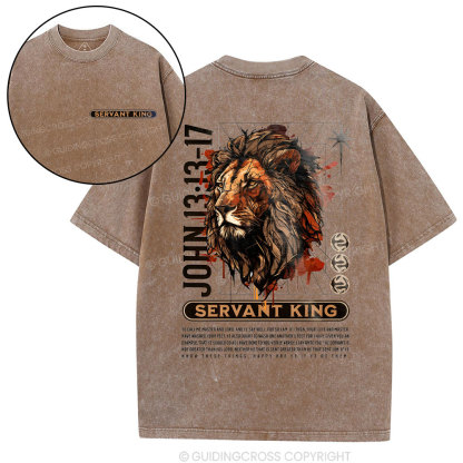 Servant King Christian Washed T-Shirt