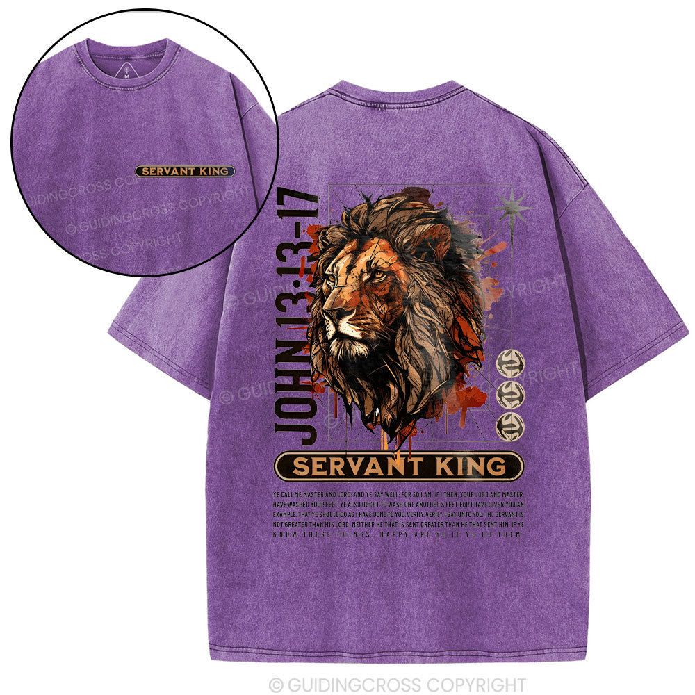 Servant King Christian Washed T-Shirt