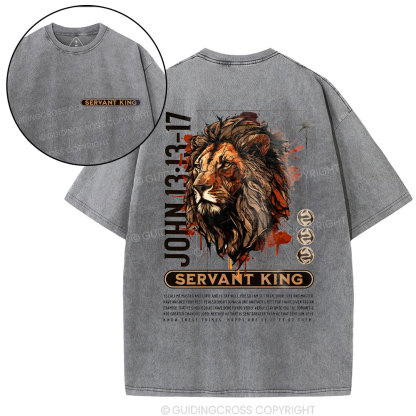 Servant King Christian Washed T-Shirt