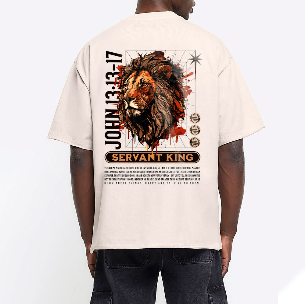 Servant King Christian Washed T-Shirt